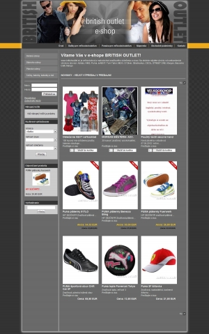 Online shop British Outlet