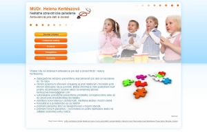 Web presentation - MUDr. Kertészová