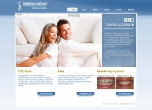 Web presentation for Dentálne centrum Košice