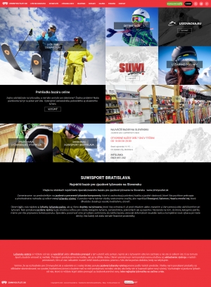 Webová prezentácia pre Zimný Outlet