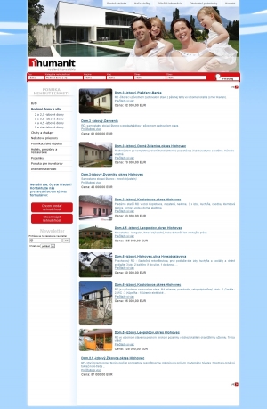 Webpräsentation für Humanit