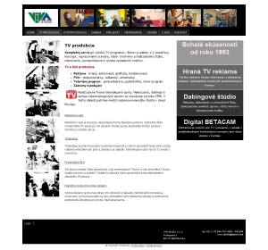 Webpräsentation für Viva Studio, s.r.o.