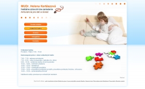 Webová prezentácia - MUDr. Kertészová