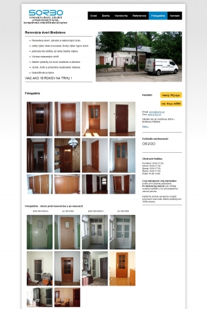 Webpräsentation für Sorbo