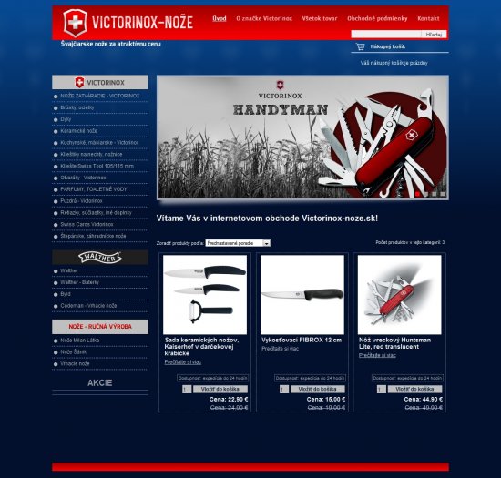 Online shop Victorinox-noze.sk