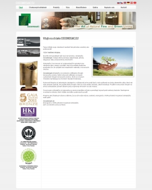 Webová prezentácia pre www.CocoMosaic.eu