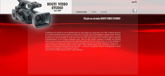 Web presentation for Bugyi Video