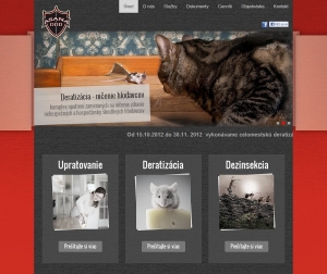 Webpräsentation für ASANA DDD s.r.o.