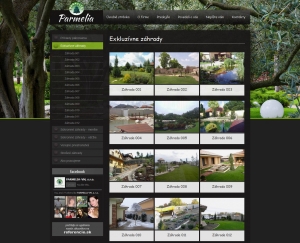 Webová prezentácia pre Parmelia-VM, s.r.o.