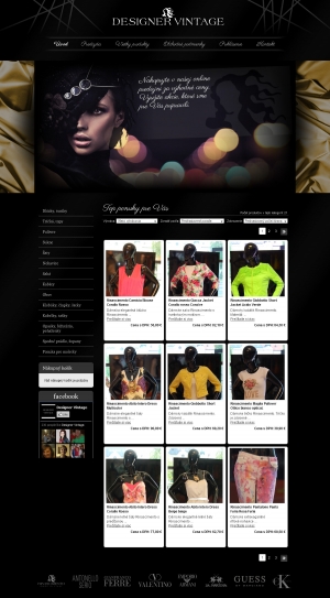 Internetový obchod pre DESIGNER VINTAGE