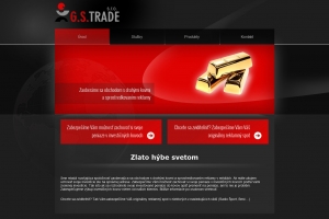 Webová prezentácia pre GS TRADE s.r.o.