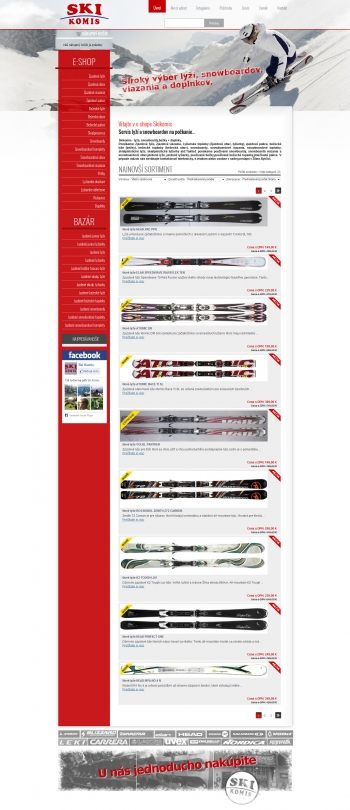 Online shop for Ski Komis