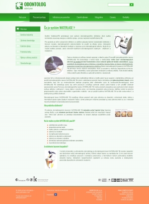Webová prezentácia pre ODONTOLOG s.r.o.