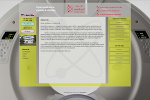 Webová prezentácia pre In-X medical s.r.o.