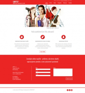 Webová prezentácia pre UMYTO s. r. o.