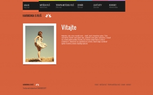 Webová prezentácia pre Tímea Koháry