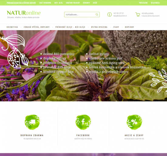 Online shop for EU-Netz s.r.o.