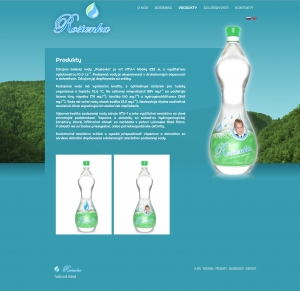 Webpräsentation für Aqualife, s.r.o.