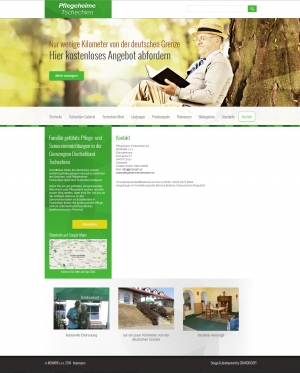 Webpräsentation für MONARK s.r.o.