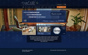 Webpräsentation - www.crystalclub.sk
