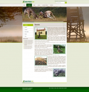 Webová prezentácia www.hunternh.sk