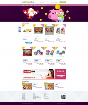 Internetgeschäft www.sporitelnicky.sk