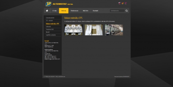 Internetgeschäft für JASPLASTIK–AUTOMOTIVE, s.r.o.