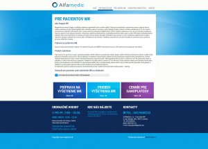 Webová prezentácia www.magnet-lc.sk