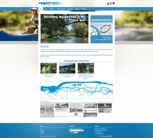 Webpräsentation - www.vodnetury.sk
