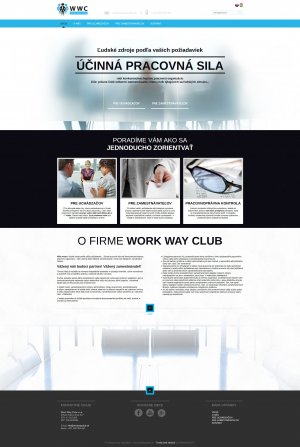 Webová prezentácia www.workwayclub.sk