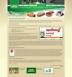 Webová prezentácia pre Update Slovakia s.r.o.