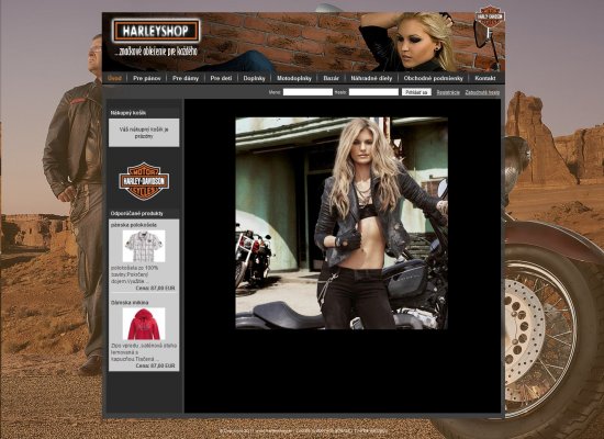 Online shop Harleyshop