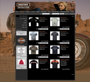 Online shop Harleyshop
