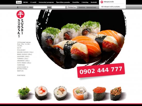 Online shop BonsaiSushi