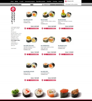 Online shop BonsaiSushi