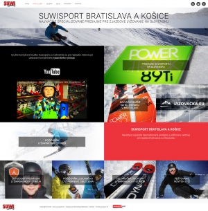 Web presentation for SuwiSport